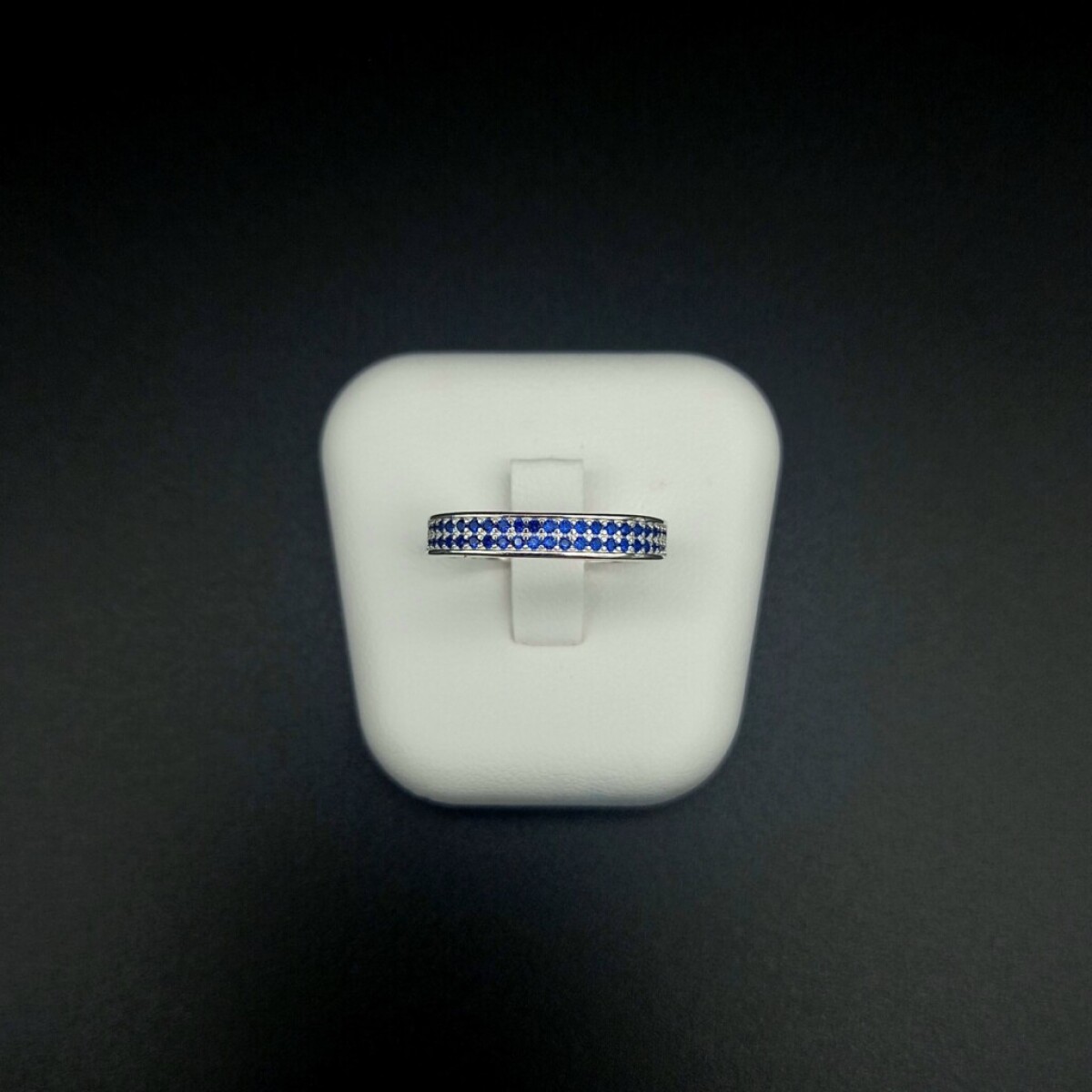 Anillo de Plata 925 sin fin - Cuadrado de 3.70 mm 