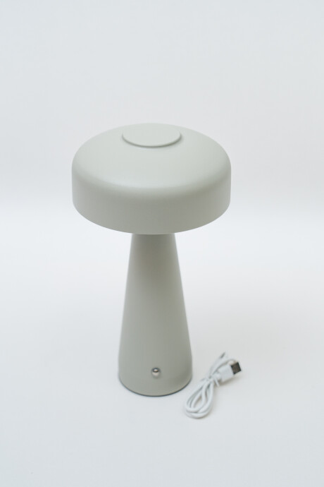 Lampara De Mesa Axira, Touch Usb Beige