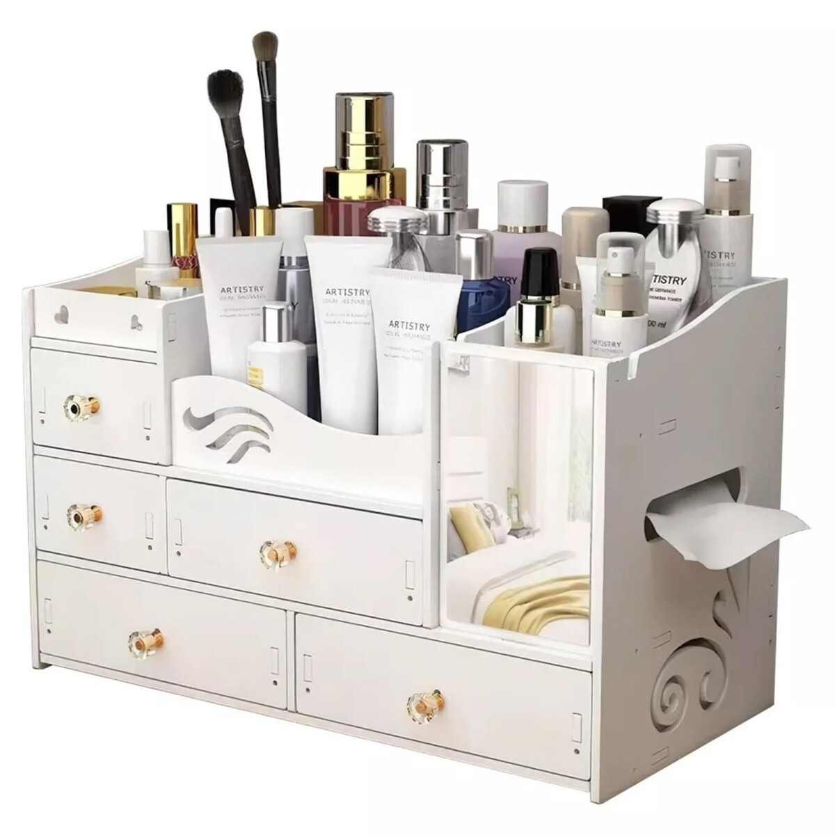 Organizador Cosmeticos Maquillaje Con Cajones Multifuncion 