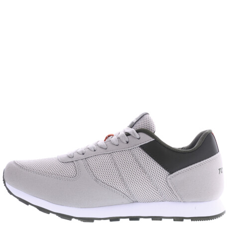 Championes de Hombre Topper T 350 Mesh Mns Gris - Verde Oliva