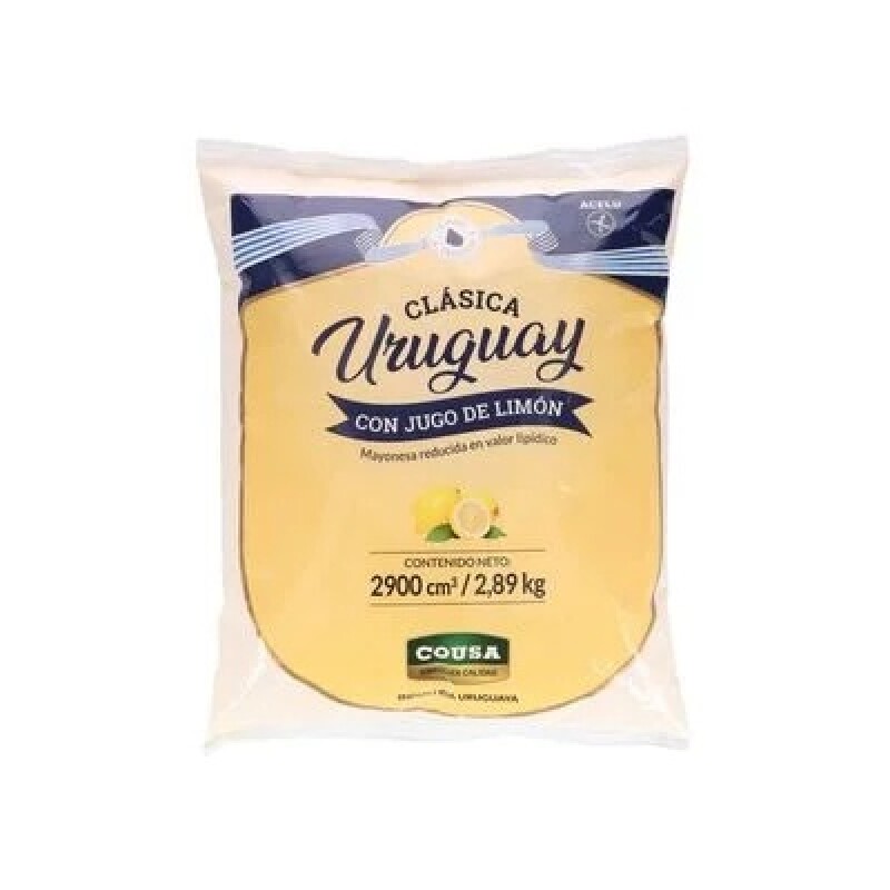 MAYONESA URUGUAY 2.900G Mayonesa Uruguay 2.900g