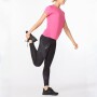 Polo Running Aero Tee Mujer Mauve/white Reflective