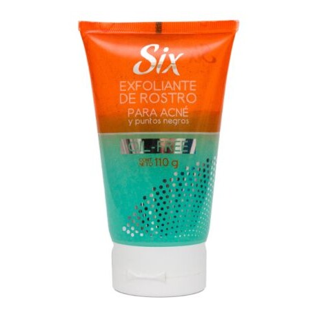 SIX EXFOLIANTE DE ROSTRO PARA PUNTOS NEGROS 110gr SIX EXFOLIANTE DE ROSTRO PARA PUNTOS NEGROS 110gr