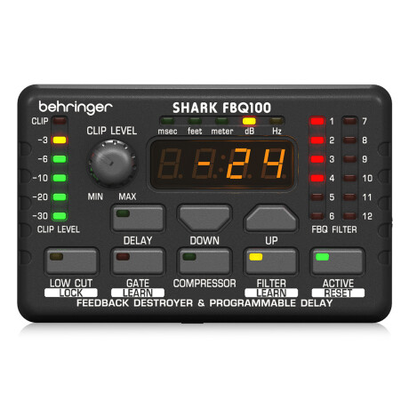 Procesador Behringer Fbq100 Shark Feedback Destroy Procesador Behringer Fbq100 Shark Feedback Destroy