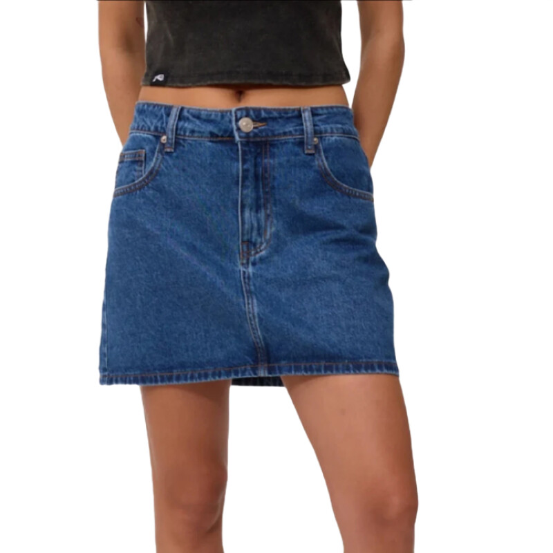 Pollera Rusty Junie - Azul Pollera Rusty Junie - Azul