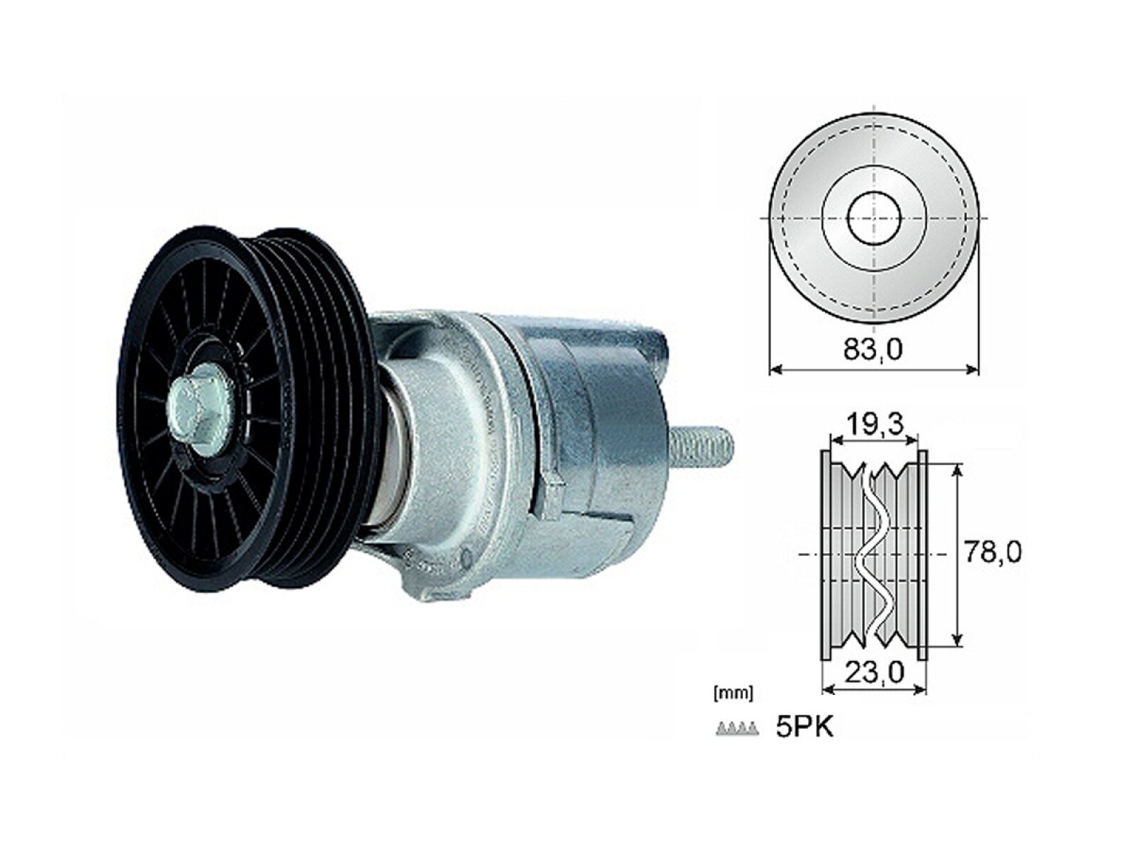 Tensor De La Correa Audi A4 94-00 
