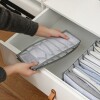 Organizador para almacenar ropa con 7 divisiones Blanco