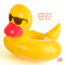 Inflable Posa Vaso Bebida Para Piscina Variedad Diseños 2 Patito 2