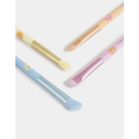 Set De Brochas Para Maquillaje Combinacion Multicolor