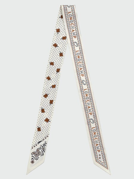 LONGCHAMP - PAÑUELO BANDANA DE SEDA M19