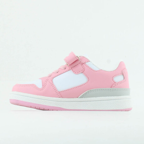 Calzado Urbano Ocean Pacific Kids Badul Escolar N1 Rosa-Blanco