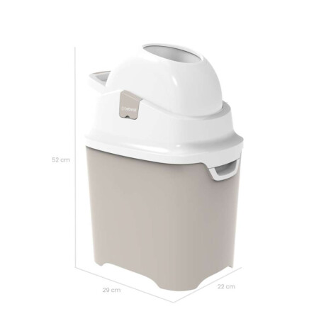 Contenedor de Pañales DIAPER CHAMP Bebesit Beige