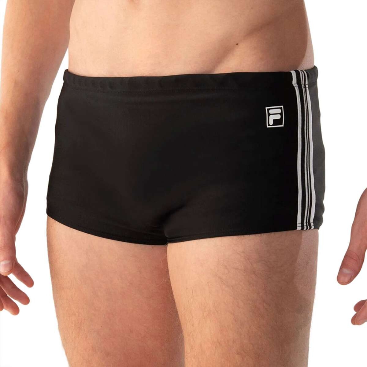 Fila Boxer Ii Para Hombre - Negro-Plata 