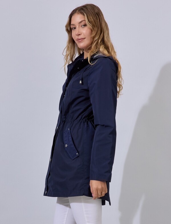 Gabardina Impermeable AZUL