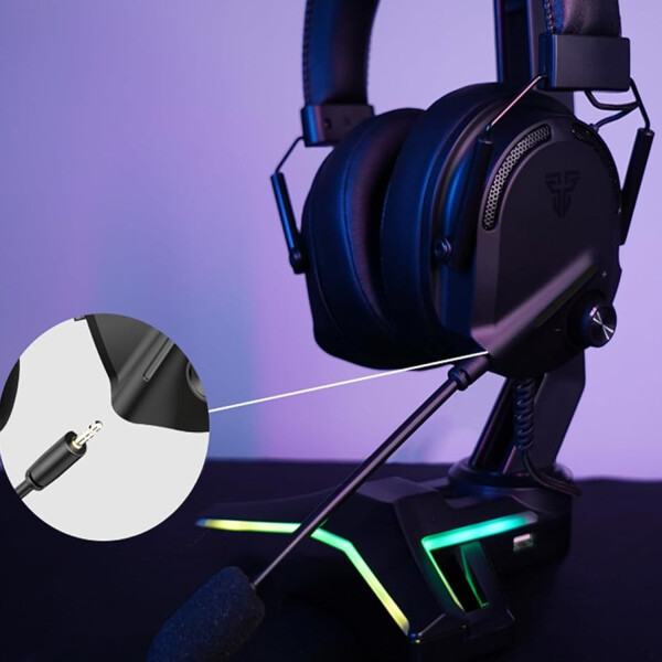 Vincha Gamer Fantech Black Mh91 VINCHA GAMER MH91 FANTECH BLACK EDITION