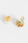 Set de broches transparencia multicolor