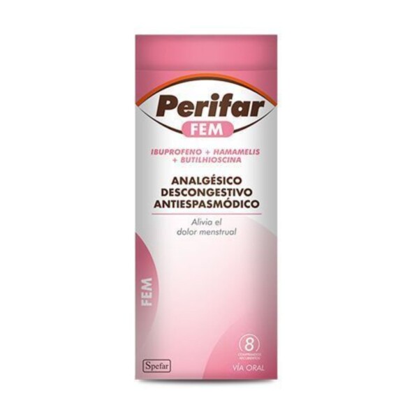 Perifar Fem x 8 comprimidos Perifar Fem x 8 comprimidos
