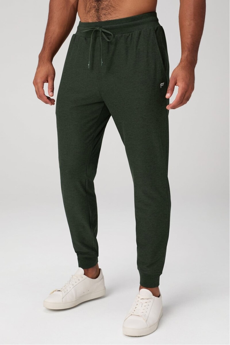 Pantalón The Cloud Jersey Jogger Hombre - Pine Shadow Heather 