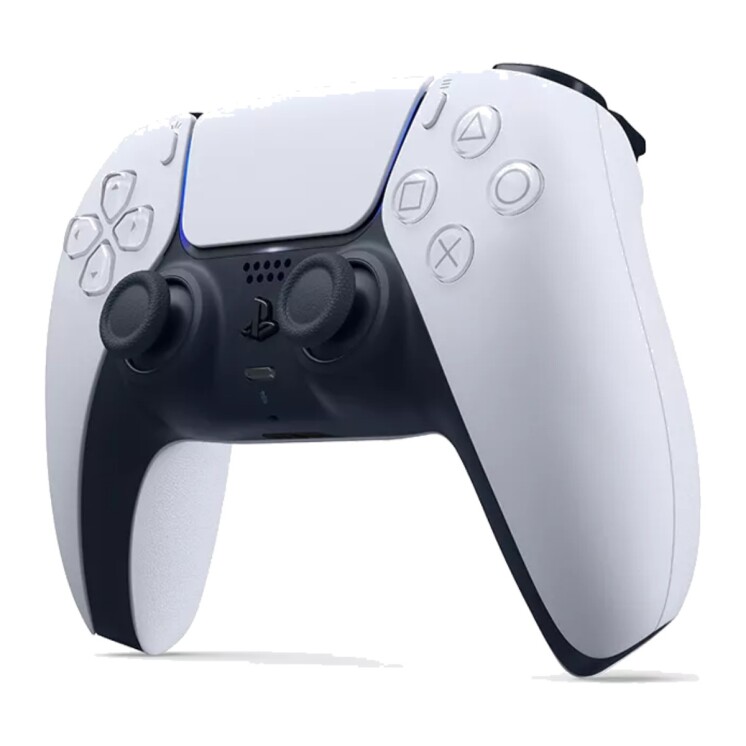 Control Inalámbrico Sony DualSense para PS5 con Gatillos Adaptativos y Respuesta Háptica White