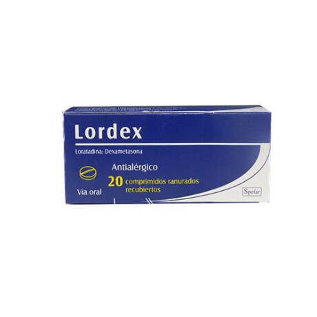 LORDEX 20 COMPRIMIDOS LORDEX 20 COMPRIMIDOS