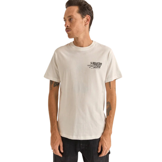 Remera Rhythm Livin - Blanco Remera Rhythm Livin - Blanco