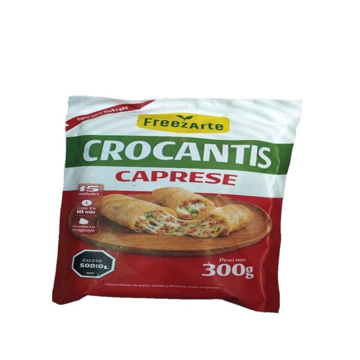 Crocantis Freezarte Capresse 15 Unidades 