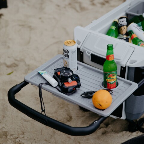 Conservadora Igloo 66 litros Trailmate Journey c/ ruedas Gris