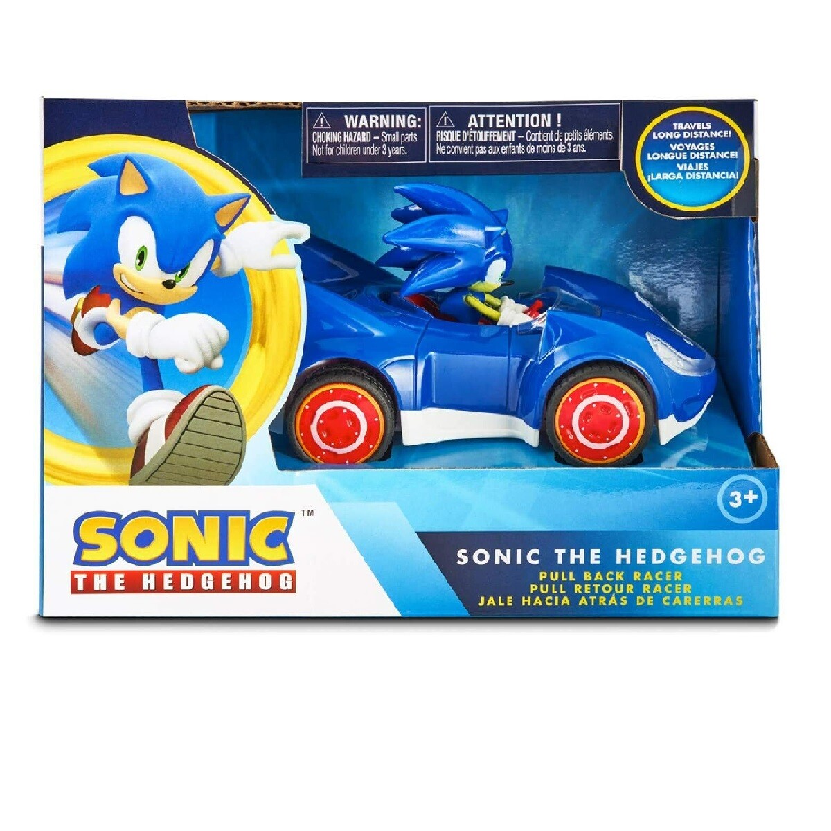 SONIC AUTO PULL BACK 14 CM - Único 