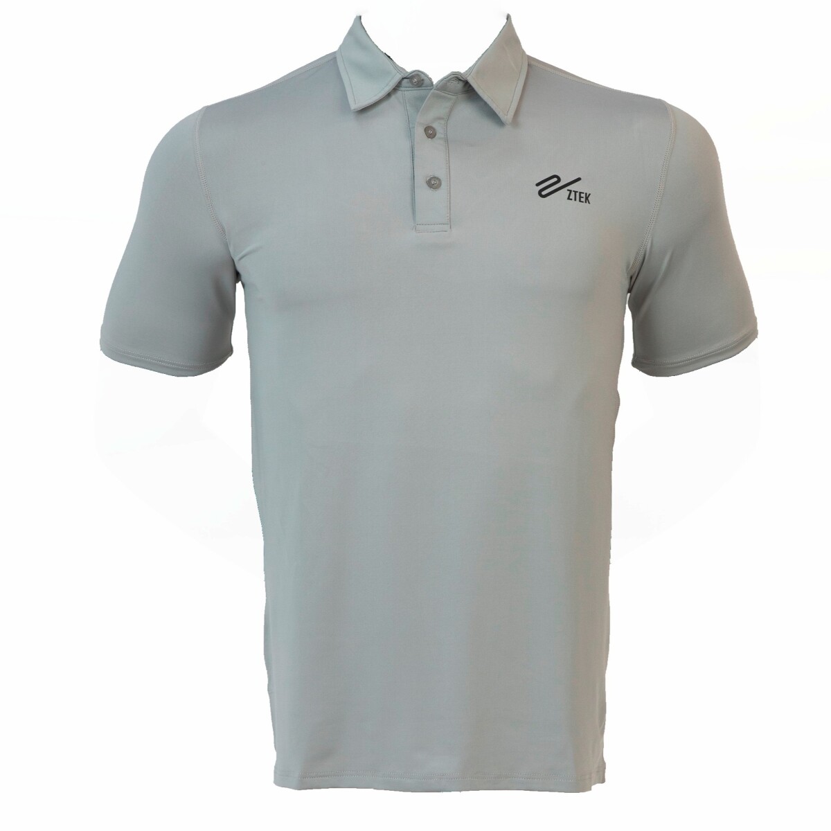 Polo Aplus Solid de Hombre - Gris 