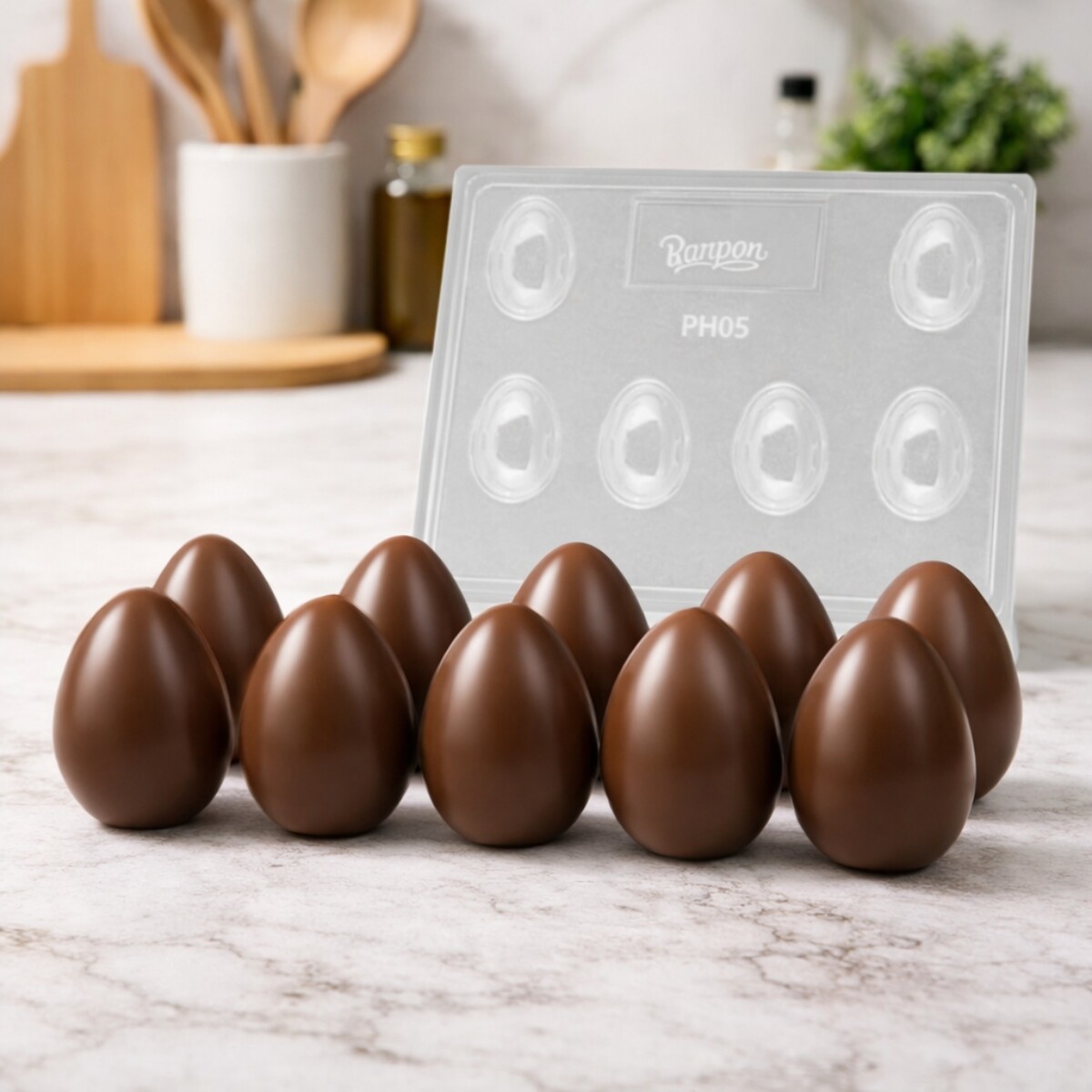 Molde pascua de huevo placa 5 cm 