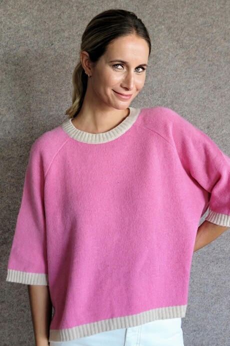 Buzo Clemen Lambswool Rosa chicle Arena