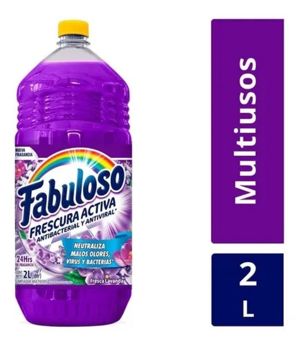 FABULOSO FRESCURA ACTIVA 2LTS FRESCA LAVANDA 