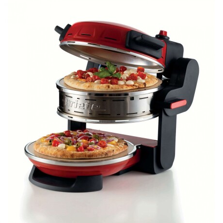 Horno Eléctrico para 2 Pizzas Ariete Rosso 001