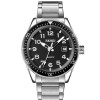 Reloj Skmei 9232SSIBK analógico para hombre en acero plateado con esfera negra Reloj Skmei 9232ssibk Analógico Para Hombre En Acero Plateado Con Esfera Negra