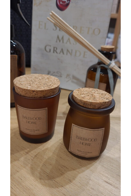 VELAS EN FRASCO VIDRIO Y CORCHO VELAS EN FRASCO VIDRIO Y CORCHO
