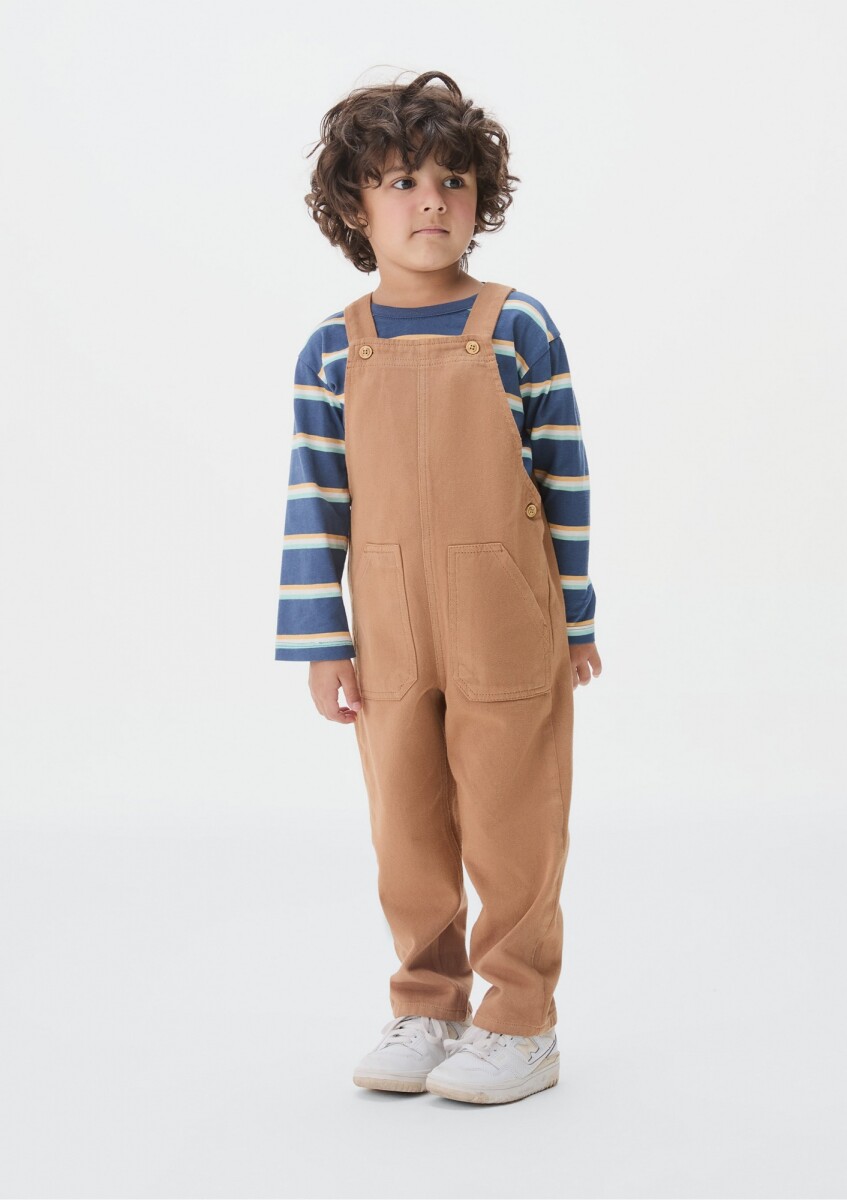 JARDINERO INFANTIL - MARRÓN 