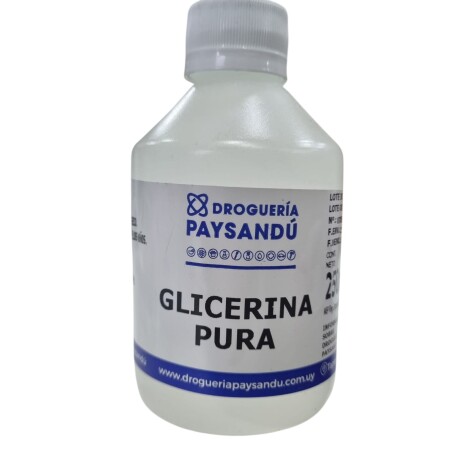 Glicerina Pura 250 cc