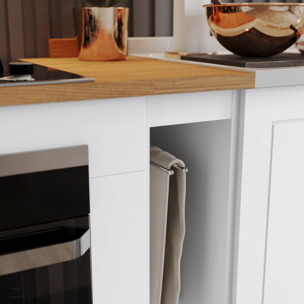 ARMARIO NICHO TOALLERO - LÍNEA AMERICANA BLANCO