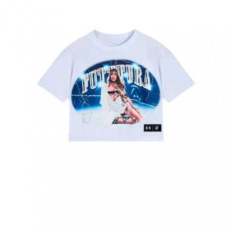 REMERA UNDER ARMOUR X TINI FUTTTURA White