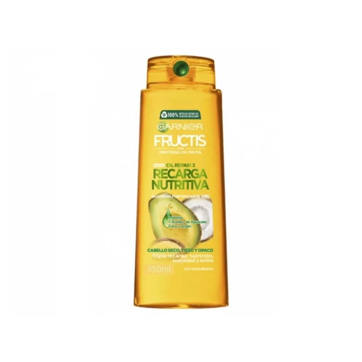 Shampoo Fructis Recarga Nutritiva 350 Ml. 