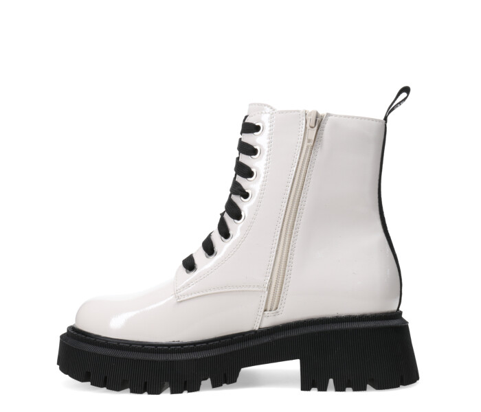 Bota ULIERBota SAGITARIO estilo borcego Off White