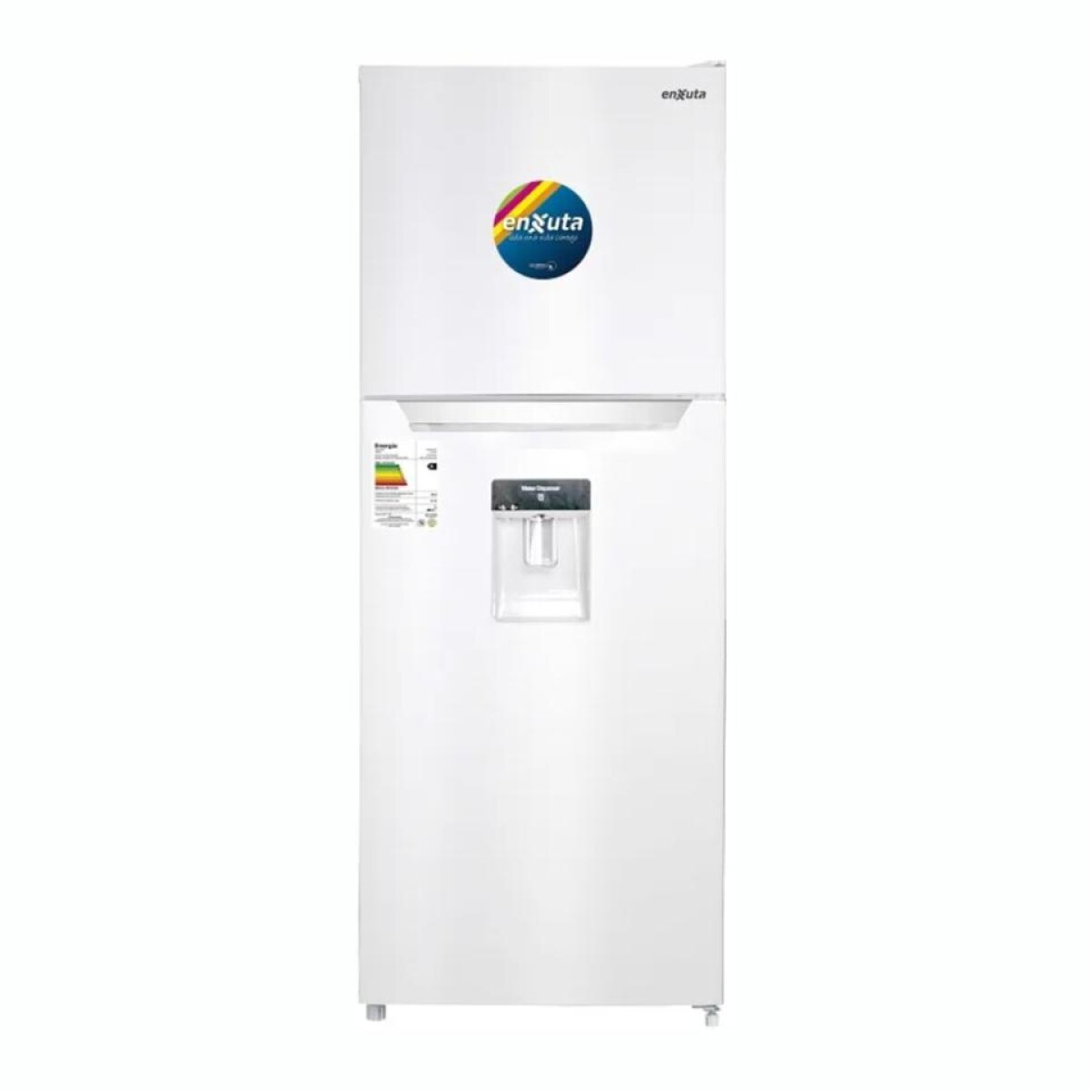 Refrigerador ENXUTA RENX1350DW-1 Capacidad 345L Frío Seco Blanco 