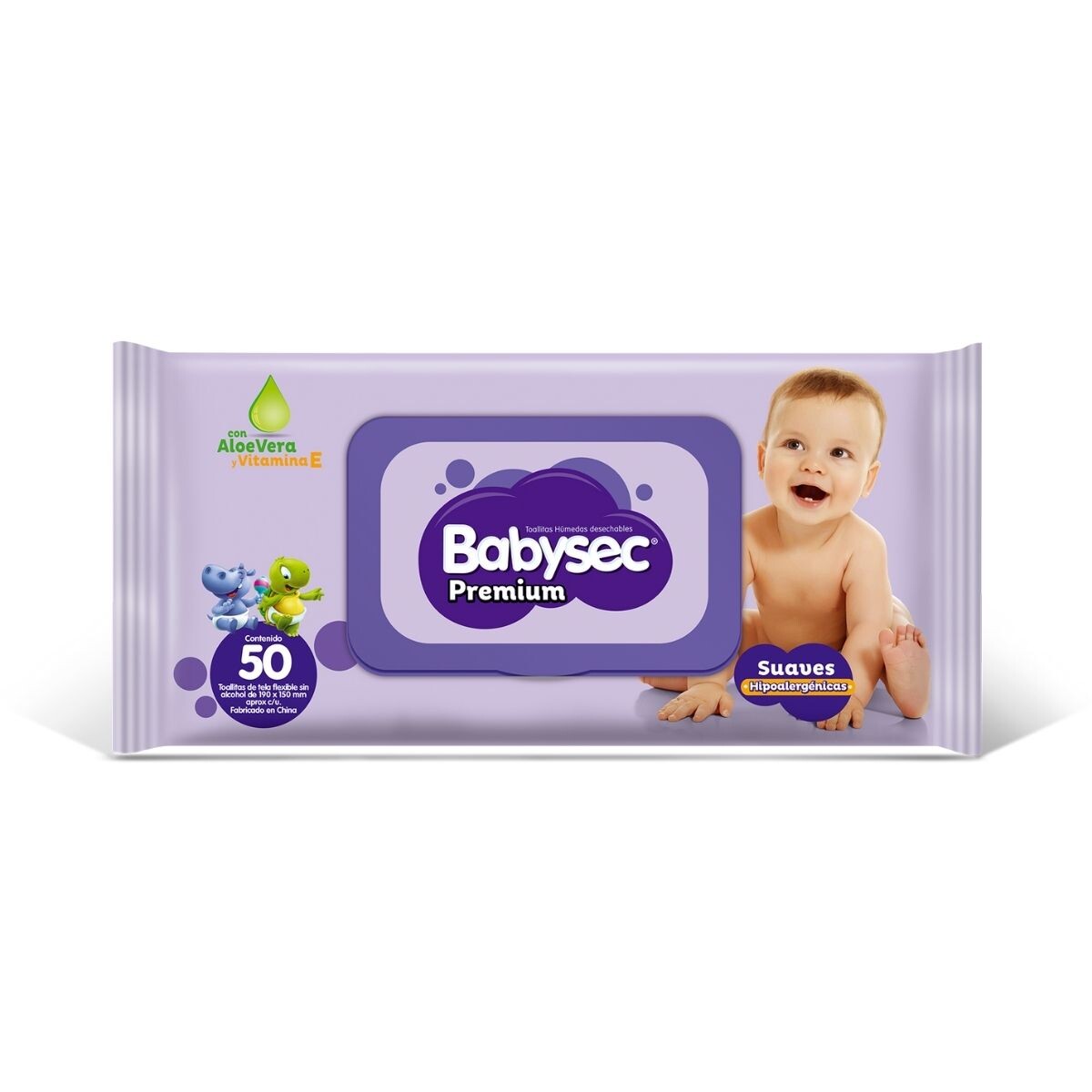 Toallitas Húmedas Babysec Premium - X50 