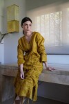 Imperfect Shape Dress Mostaza