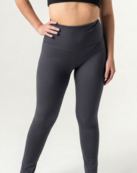 Calza deportiva tiro extra alto Alfa Gris