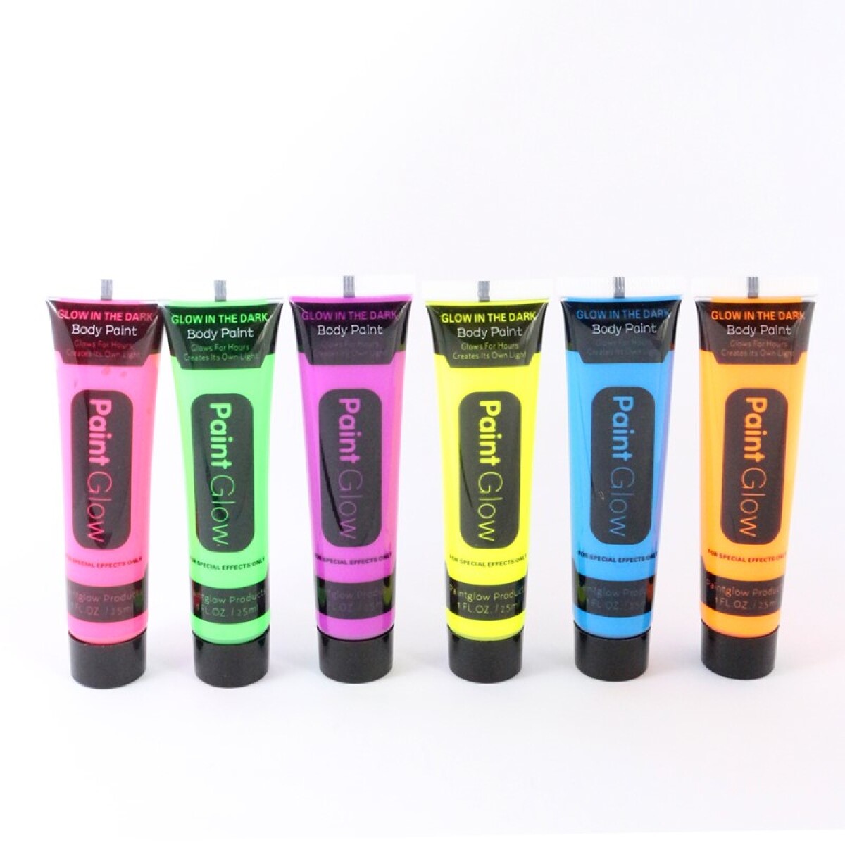 Pintura fluo para cara en pomo 25ml - Pintura Fluo Para Cara En Pomo 25ml 