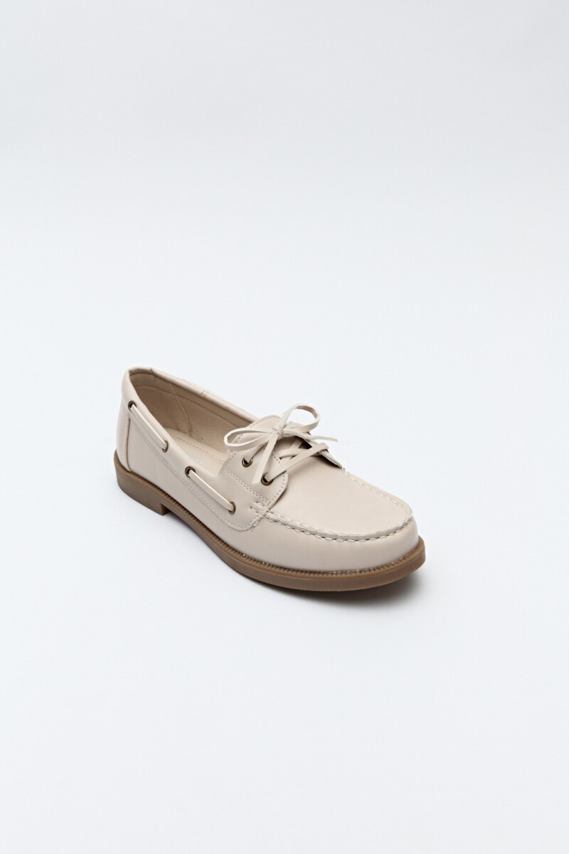 ZAPATO BOATING Beige