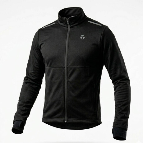 Campera Running Topper Rompevientos C/Bolsillos Negro