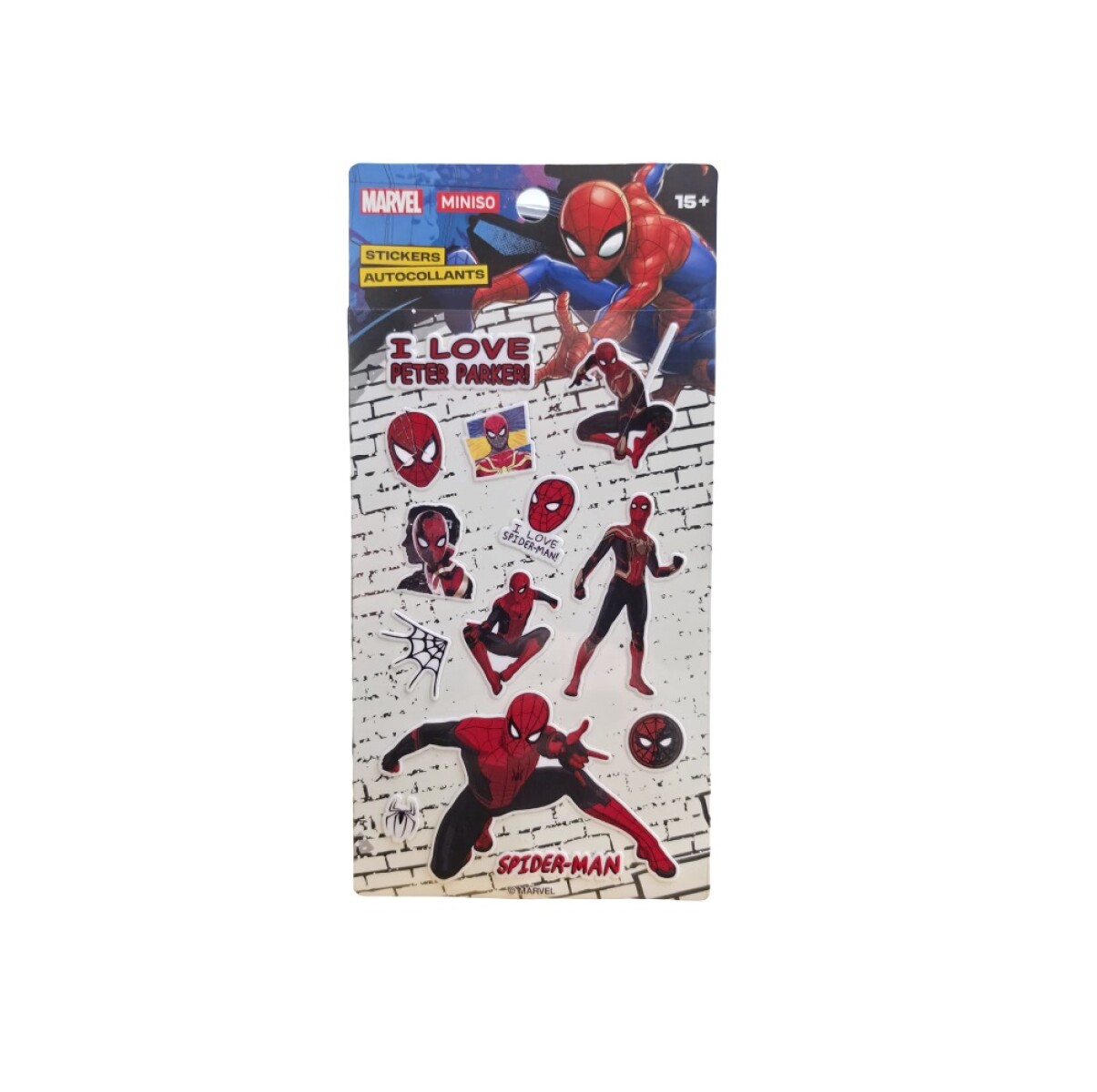 Stickers Spiderman - diseño 1 