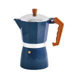 CAFETERA ITALIANA ALUMINIO BASTIANI AZUL 300ML 6T CAFETERA ITALIANA ALUMINIO BASTIANI AZUL 300ML 6T